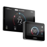 Lennox S40 smart thermostat and room sensor for managing summer comfort