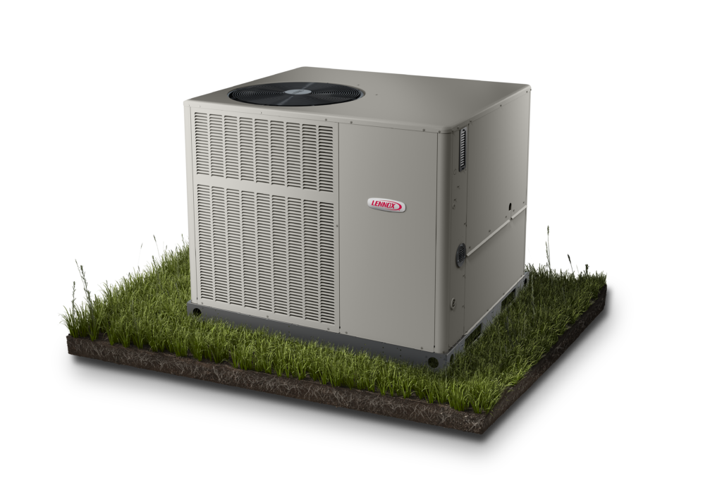 Lennox packaged HVAC unit for commercial heating and cooling